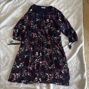 Maurices Blue Bishop Sleeve Dress